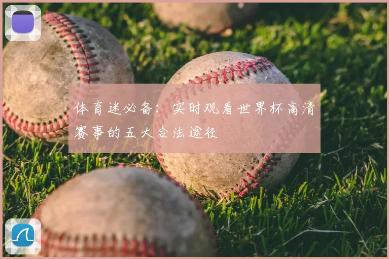 体育迷必备：实时观看世界杯高清赛事的五大合法途径